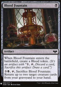 Blood Fountain - Mystery Booster 2: Reprints from Across Magic's History (Common)