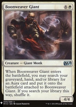 Boonweaver Giant - Mystery Booster 2: Reprints from Across Magic's History (Uncommon)