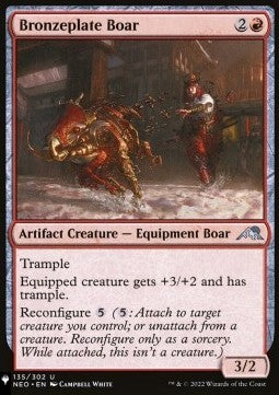 Bronzeplate Boar - Mystery Booster 2: Reprints from Across Magic's History (Uncommon)