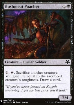 Bushmeat Poacher - Mystery Booster 2: Reprints from Across Magic's History (Common)