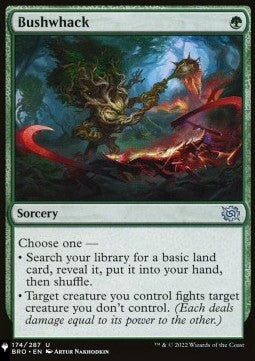 Bushwhack - Mystery Booster 2: Reprints from Across Magic's History (Uncommon)