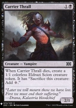 Carrier Thrall - Mystery Booster 2: Reprints from Across Magic's History (Common)