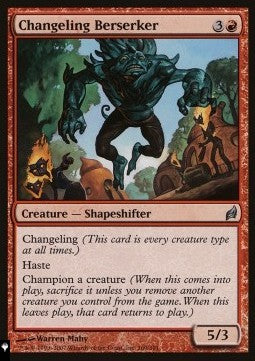 Changeling Berserker - Mystery Booster 2: Reprints from Across Magic's History (Uncommon)