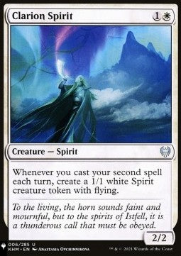 Clarion Spirit - Mystery Booster 2: Reprints from Across Magic's History (Uncommon)