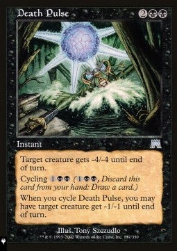 Death Pulse - Mystery Booster 2: Reprints from Across Magic's History (Uncommon)