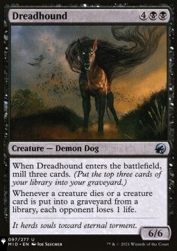 Dreadhound - Mystery Booster 2: Reprints from Across Magic's History (Uncommon)