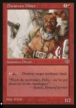 Dwarven Miner - Mystery Booster 2: Reprints from Across Magic's History (Uncommon)