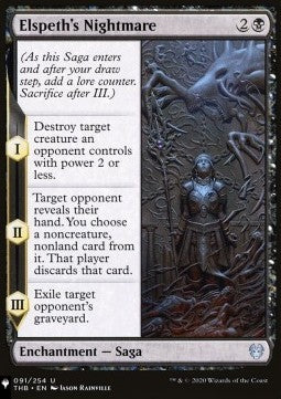 Elspeth's Nightmare - Mystery Booster 2: Reprints from Across Magic's History (Uncommon)