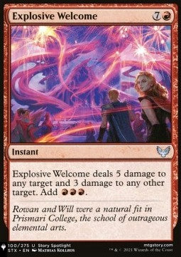 Explosive Welcome - Mystery Booster 2: Reprints from Across Magic's History (Uncommon)