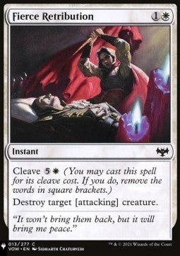 Fierce Retribution - Mystery Booster 2: Reprints from Across Magic's History (Common)