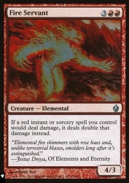 Fire Servant - Mystery Booster 2: Reprints from Across Magic's History (Uncommon)