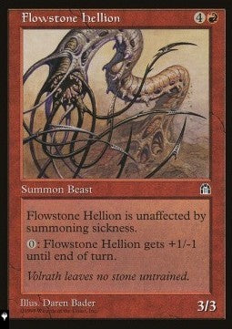 Flowstone Hellion - Mystery Booster 2: Reprints from Across Magic's History (Uncommon)