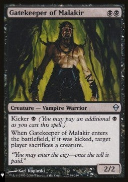 Gatekeeper of Malakir - Mystery Booster 2: Reprints from Across Magic's History (Uncommon)