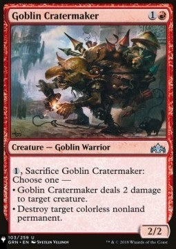 Goblin Cratermaker - Mystery Booster 2: Reprints from Across Magic's History (Uncommon)