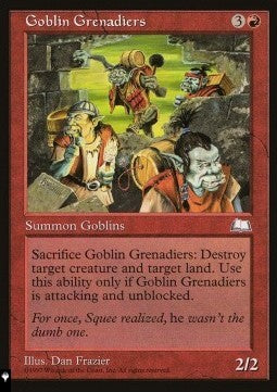Goblin Grenadiers - Mystery Booster 2: Reprints from Across Magic's History (Uncommon)