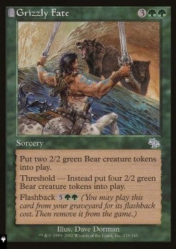 Grizzly Fate - Mystery Booster 2: Reprints from Across Magic's History (Uncommon)
