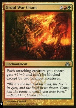 Gruul War Chant - Mystery Booster 2: Reprints from Across Magic's History (Uncommon)