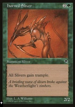 Horned Sliver - Mystery Booster 2: Reprints from Across Magic's History (Common)