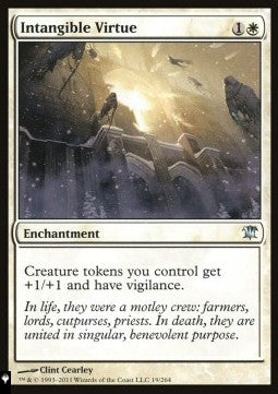 Intangible Virtue - Mystery Booster 2: Reprints from Across Magic's History (Uncommon)
