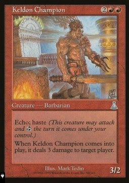 Keldon Champion - Mystery Booster 2: Reprints from Across Magic's History (Uncommon)