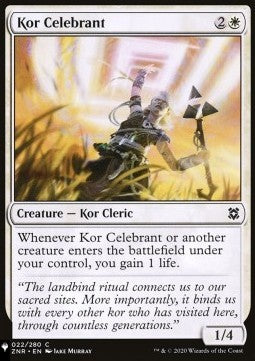 Kor Celebrant - Mystery Booster 2: Reprints from Across Magic's History (Common)