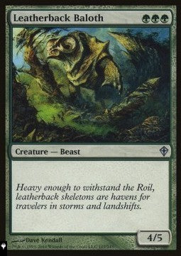 Leatherback Baloth - Mystery Booster 2: Reprints from Across Magic's History (Uncommon)