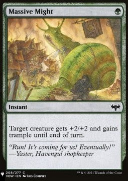 Massive Might - Mystery Booster 2: Reprints from Across Magic's History (Common)