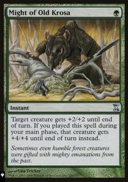 Might of Old Krosa - Mystery Booster 2: Reprints from Across Magic's History (Uncommon)