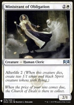 Ministrant of Obligation - Mystery Booster 2: Reprints from Across Magic's History (Uncommon)