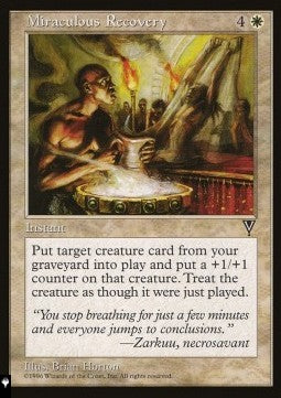 Miraculous Recovery - Mystery Booster 2: Reprints from Across Magic's History (Uncommon)