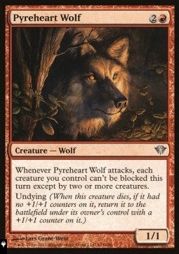 Pyreheart Wolf - Mystery Booster 2: Reprints from Across Magic's History (Uncommon)