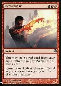 Pyrokinesis - Mystery Booster 2: Reprints from Across Magic's History (Uncommon)