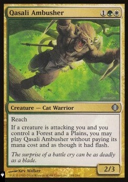 Qasali Ambusher - Mystery Booster 2: Reprints from Across Magic's History (Uncommon)