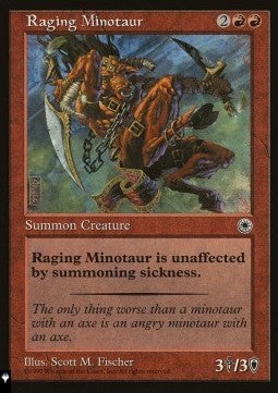 Raging Minotaur - Mystery Booster 2: Reprints from Across Magic's History (Common)