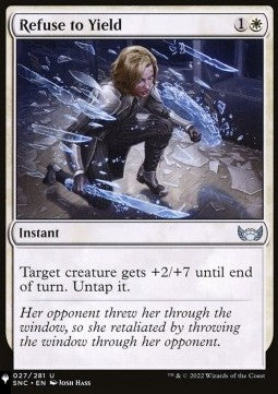 Refuse to Yield - Mystery Booster 2: Reprints from Across Magic's History (Uncommon)