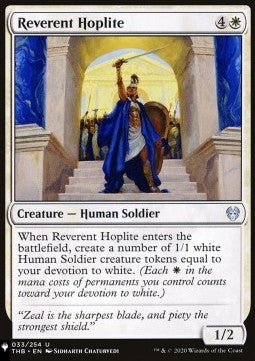 Reverent Hoplite - Mystery Booster 2: Reprints from Across Magic's History (Uncommon)