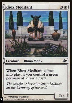 Rhox Meditant - Mystery Booster 2: Reprints from Across Magic's History (Common)