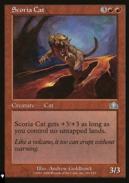 Scoria Cat - Mystery Booster 2: Reprints from Across Magic's History (Uncommon)