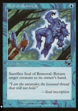 Seal of Removal - Mystery Booster 2: Reprints from Across Magic's History (Common)