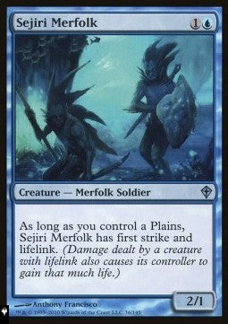 Sejiri Merfolk - Mystery Booster 2: Reprints from Across Magic's History (Uncommon)