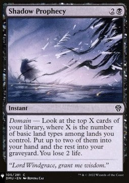 Shadow Prophecy - Mystery Booster 2: Reprints from Across Magic's History (Common)
