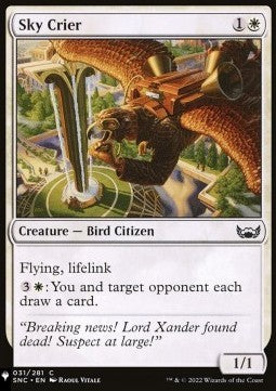 Sky Crier - Mystery Booster 2: Reprints from Across Magic's History (Common)