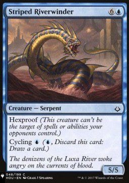 Striped Riverwinder - Mystery Booster 2: Reprints from Across Magic's History (Common)
