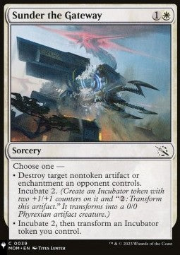 Sunder the Gateway - Mystery Booster 2: Reprints from Across Magic's History (Common)