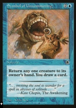 Symbol of Unsummoning - Mystery Booster 2: Reprints from Across Magic's History (Common)