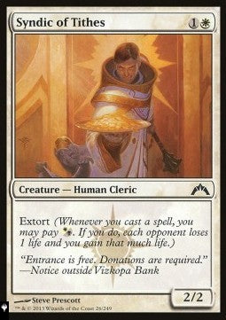Syndic of Tithes - Mystery Booster 2: Reprints from Across Magic's History (Common)