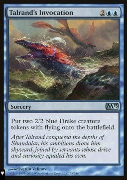 Talrand's Invocation - Mystery Booster 2: Reprints from Across Magic's History (Uncommon)