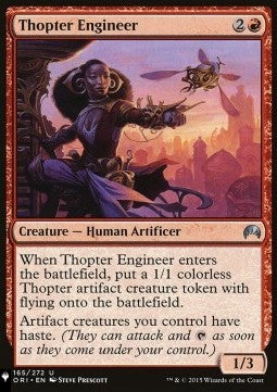 Thopter Engineer - Mystery Booster 2: Reprints from Across Magic's History (Uncommon)