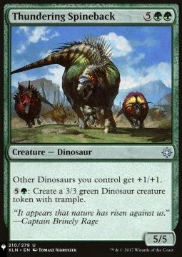 Thundering Spineback - Mystery Booster 2: Reprints from Across Magic's History (Uncommon)