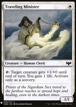 Traveling Minister - Mystery Booster 2: Reprints from Across Magic's History (Common)